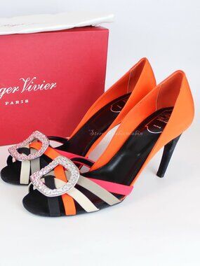 NEW Roger Vivier Crystal Buckle Heels - Weddings, Cocktail Parties, Dinners